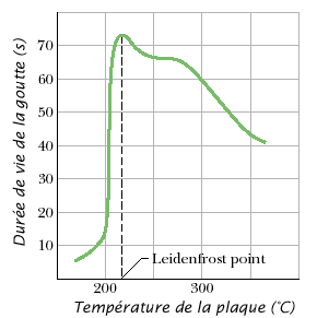 Point de Leidenfrost Jearl Walker